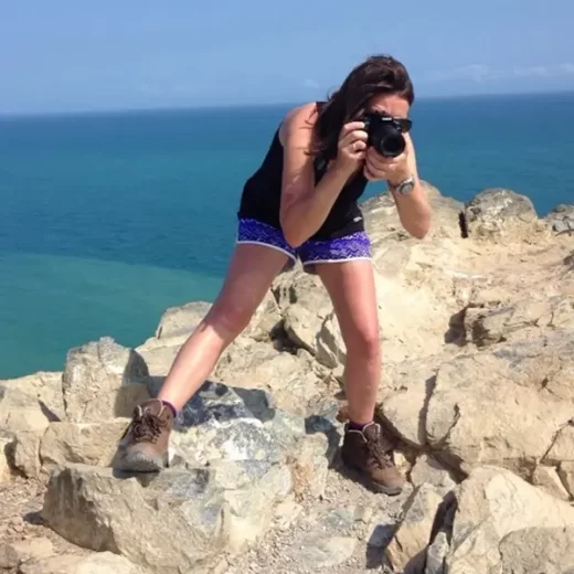 Neo co-owner Kelly Smith taking photographs